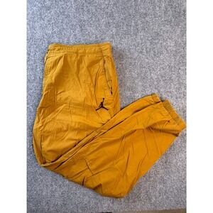 Jordan Brand Mens 44 Yellow Ochre Ripstop Joggers Tactical Streetwear Pants Nike